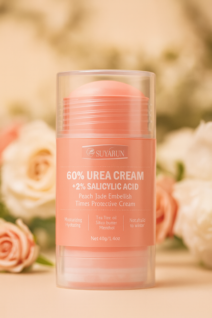 60% Urea Cream & Peach Scented Foot Balm Stick